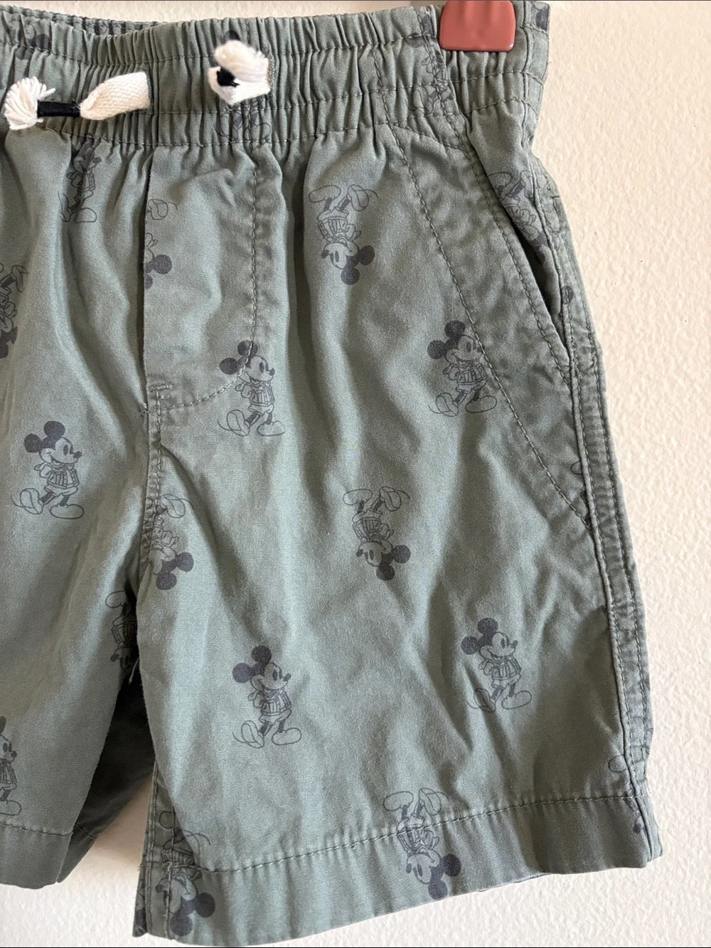 babyGap x Disney Mickey Mouse Pull-On Shorts 100% Cotton - Size 2T